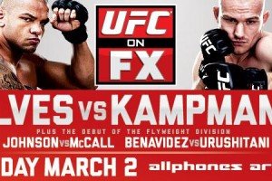 UFC on FX: Alves vs. Kampmann Betting Corner