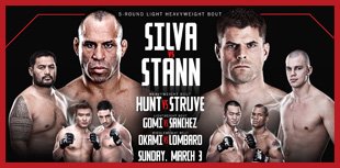 UFC on FUEL TV 8: Silva vs. Stann Live Results